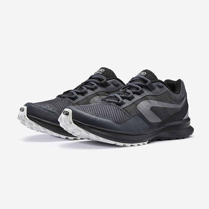 Mô tả Giày chạy bộ run active grip cho nam xám đen DECATHLON kalenji mã 8488639 - 4