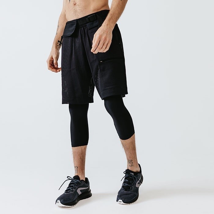 Mô tả Giày chạy bộ run active grip cho nam xám đen DECATHLON kalenji mã 8488639 - 6