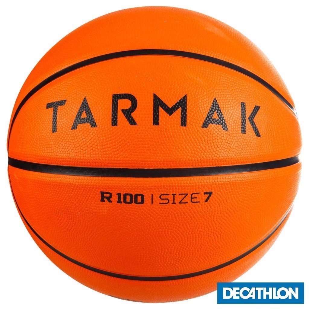 Mô tả Quả bóng rổ bền r100 cỡ 7 cho người lớn cam hoàn hảo cho người mới tập DECATHLON tarmak mã 8547127 - 2