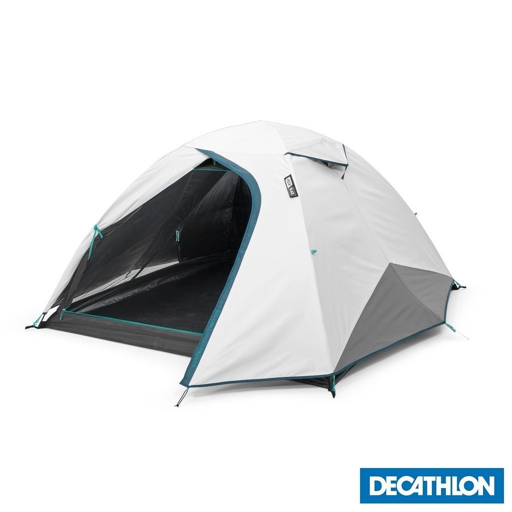 Mô tả Lều dã ngoại mh100 fresh & black cho 3 người trắng DECATHLON quechua mã 8576111 - 1