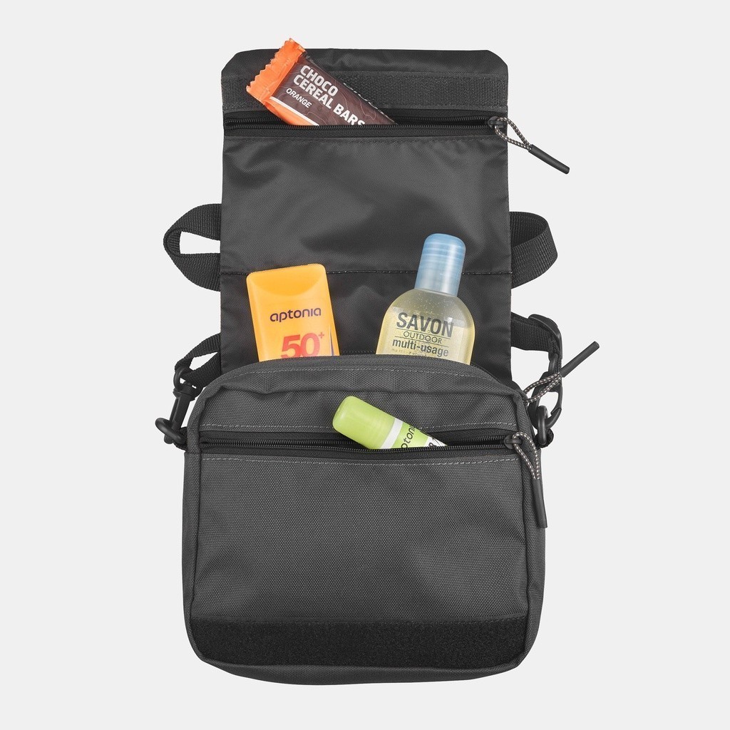 Mô tả Túi du lịch nhiều ngăn travel đen DECATHLON forclaz mã 8619465 - 8