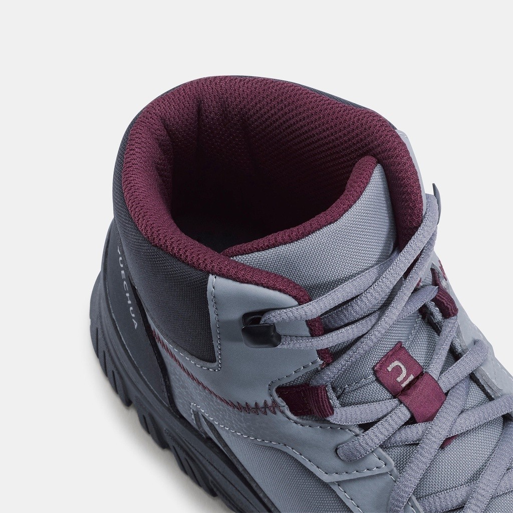 Mô tả Giày leo núi hiking nh100 cho nữ xám DECATHLON quechua mã 8649282 - 6