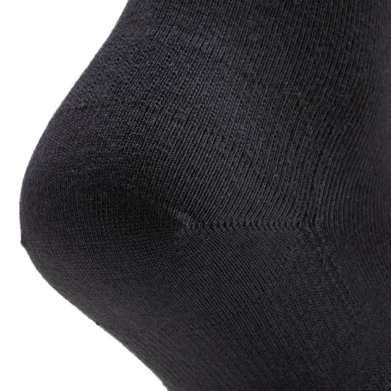 Mô tả Tất vớ thể thao cổ cao rs160 đen gói 3 đôi DECATHLON artengo mã 8395032 - 4