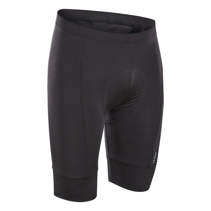 Mô tả Quần short đạp xe đường trường essential cho nam đen DECATHLON triban mã 8542910 - 1