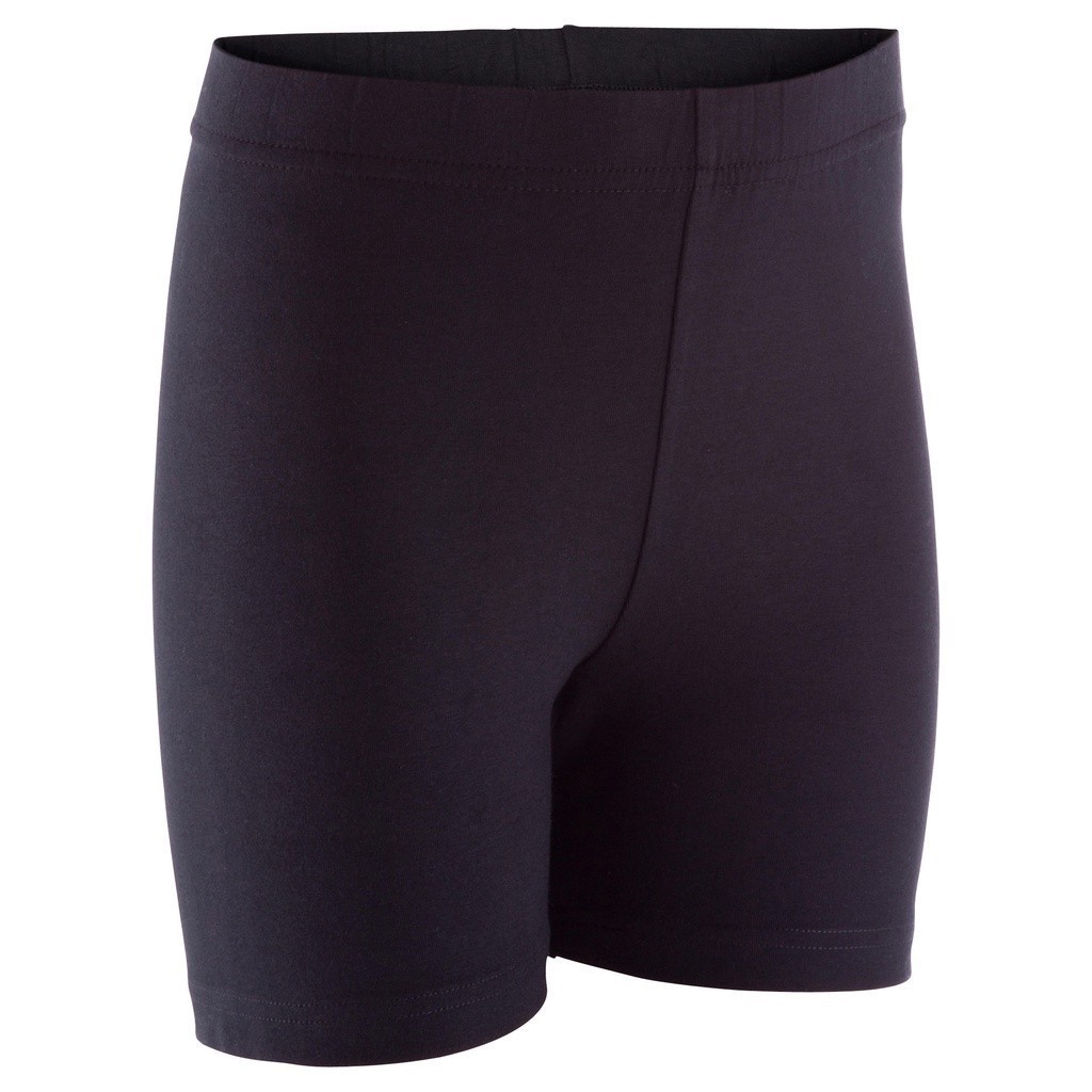 Mô tả Quần short tập gym cho bé gái 100 đen DOMYOS mã 8517105 - 1