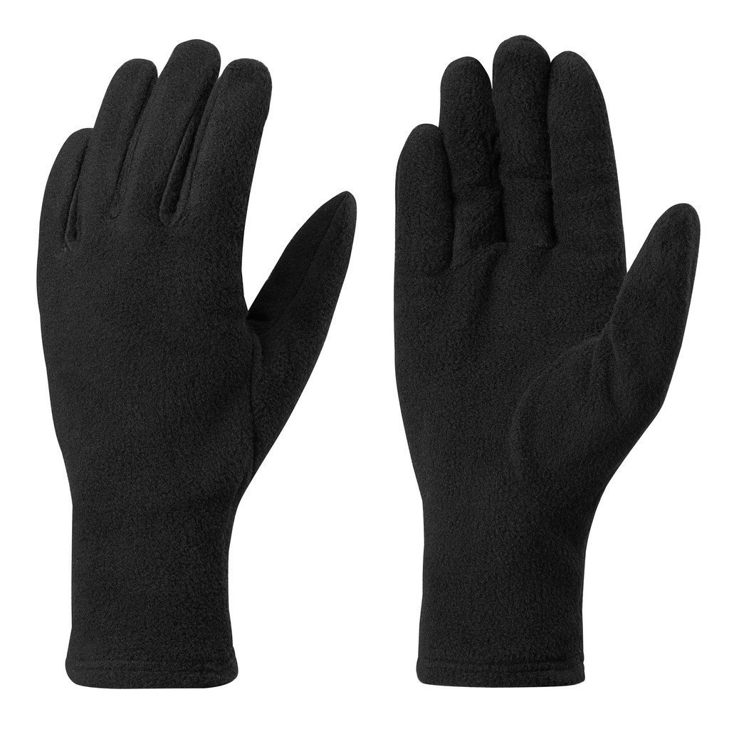 Mô tả Găng tay lót nỉ giữ ấm mt100 đen DECATHLON forclaz mã 8655817 - 2
