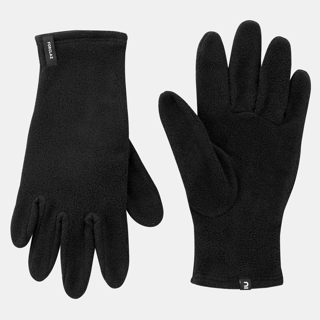 Mô tả Găng tay lót nỉ giữ ấm mt100 đen DECATHLON forclaz mã 8655817 - 4