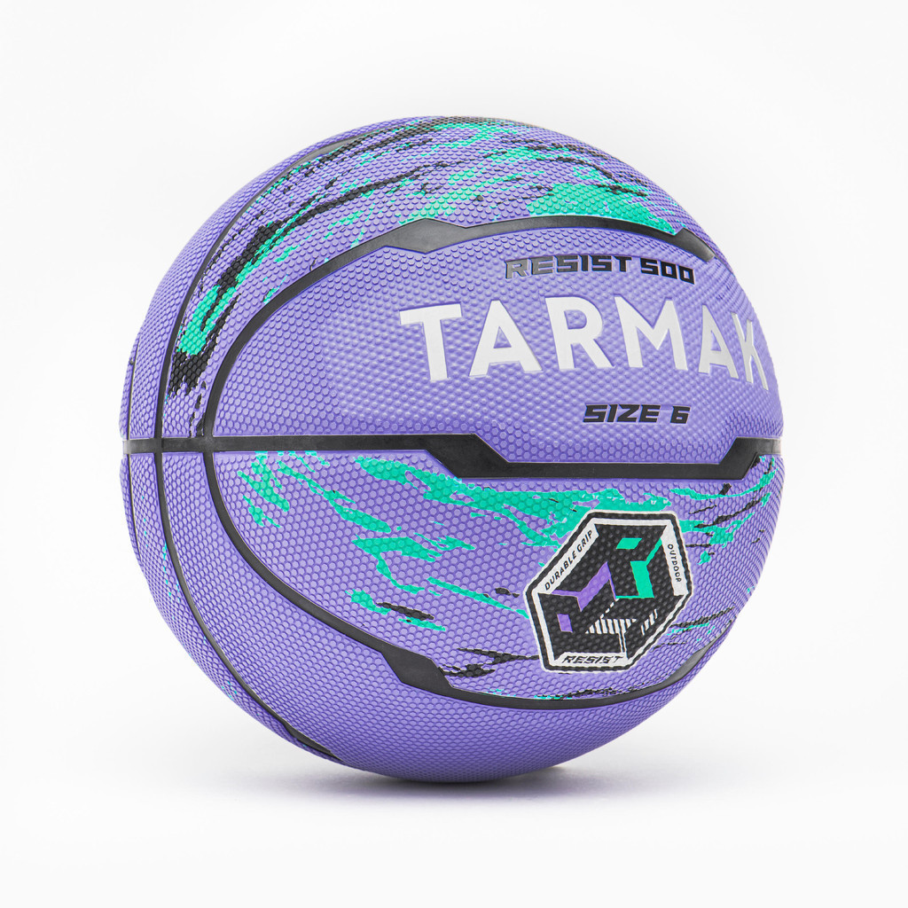 Mô tả Quả bóng rổ cỡ 6  R500 tím/xanh dương Decathlon TARMAK mã 8853512 - 2