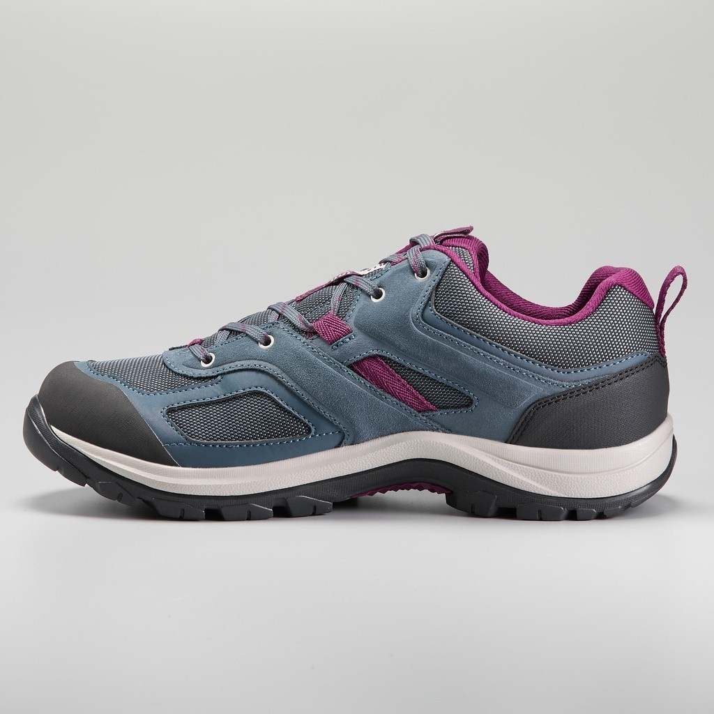 Mô tả Giày leo núi chống thấm mh100 cho nữ xanh dương mận chín DECATHLON quechua mã 8595670 - 2