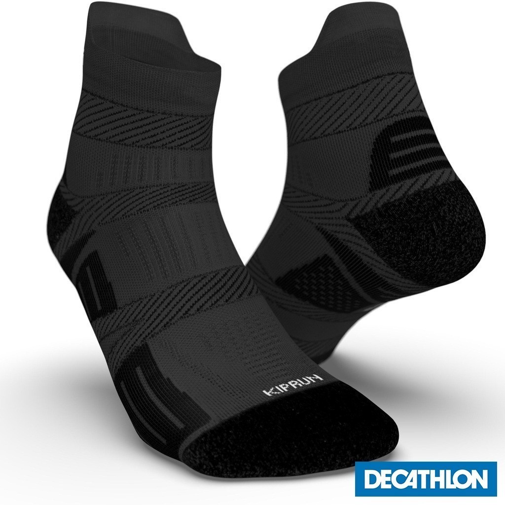 Mô tả Tất chạy bộ kiprun strap think đen DECATHLON kiprun nhiều màu - 1