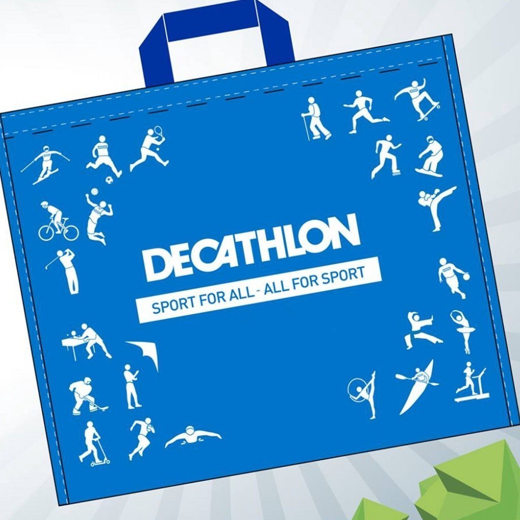 Mô tả Túi mua sắm tái sử dụng DECATHLON quechua 40 x 50 cm DECATHLON quechua mã 8840395 - 1