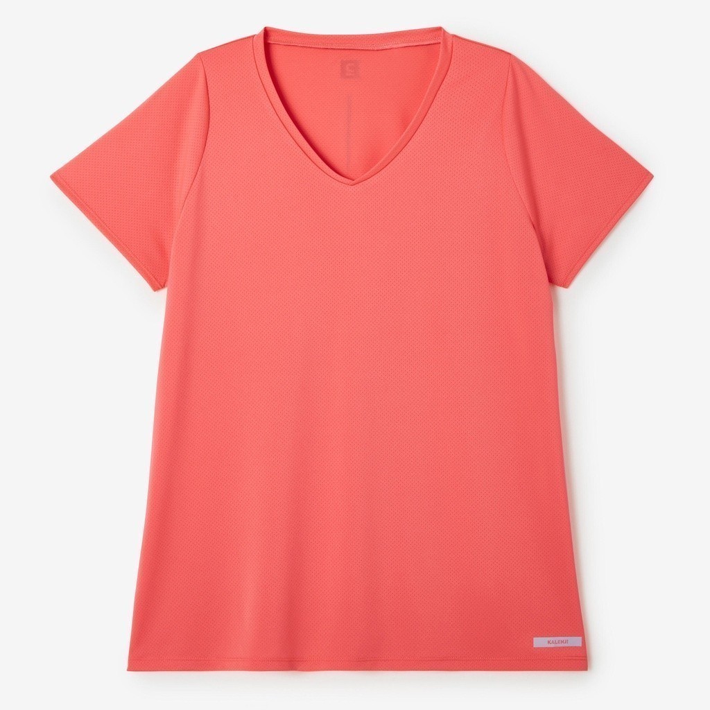Mô tả Áo thun chạy bộ thoáng khí run dry cho nữ cam DECATHLON kalenji mã 8666211 - 6