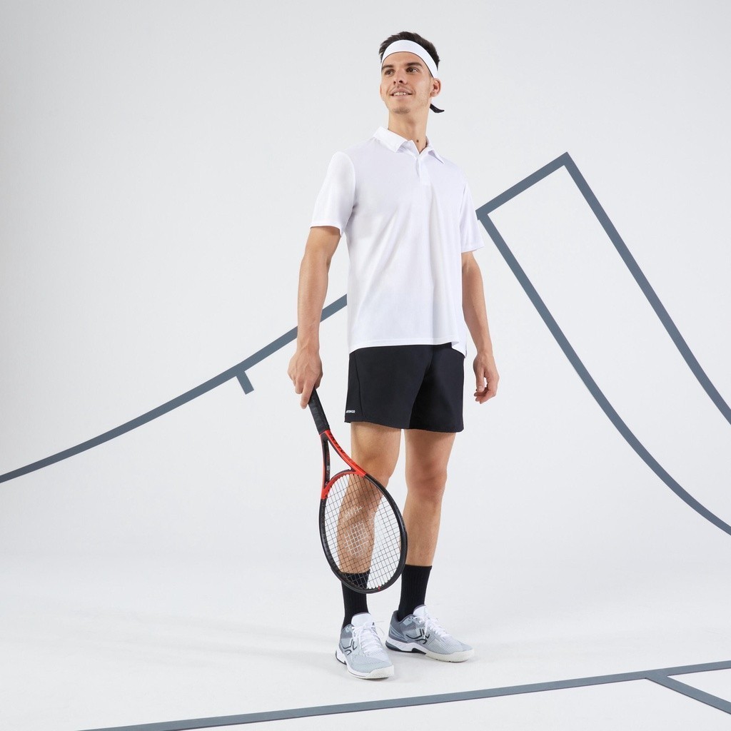 Mô tả Quần short tennis pickleball dry tsh 100 đen artengo mã 962201 - 2