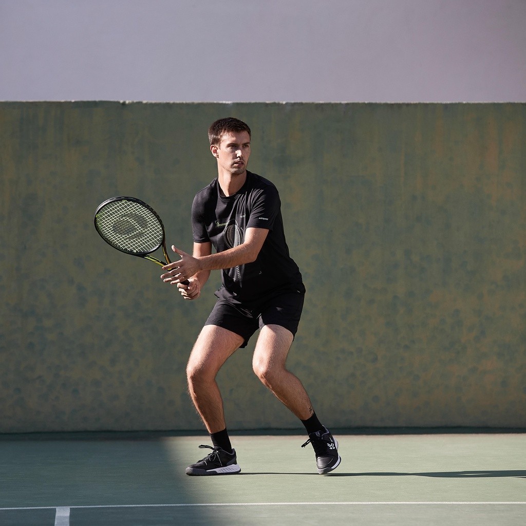 Mô tả Quần short tennis pickleball dry tsh 100 đen artengo mã 962201 - 5