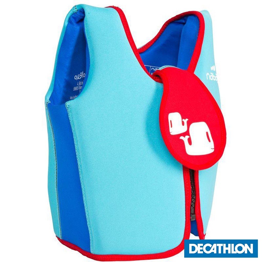 Mô tả Áo phao bơi cơ bản xanh dương DECATHLON NABAIJI mã 8307793 - 1