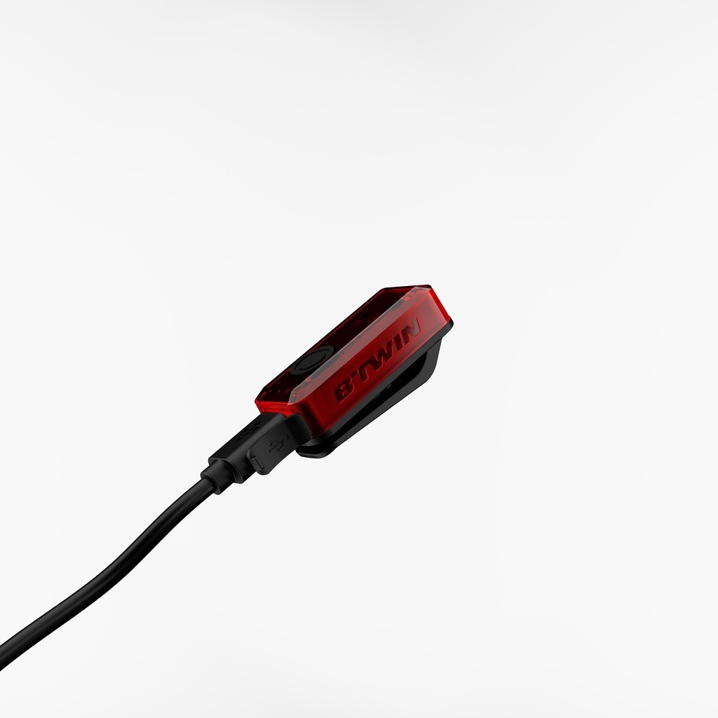 Mô tả Đèn led usb gắn sau cho xe đạp cl 100 đỏ DECATHLON elops mã 8560549 - 5