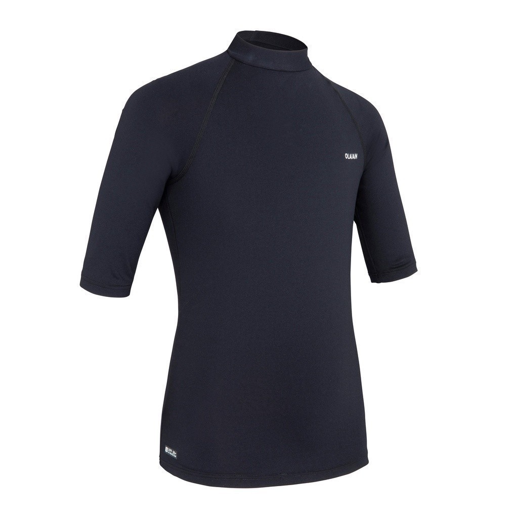Mô tả Áo thun đi bơi biển chống nắng, chống tia uv 100 cho trẻ em đen DECATHLON olaian mã 8603043 - 7