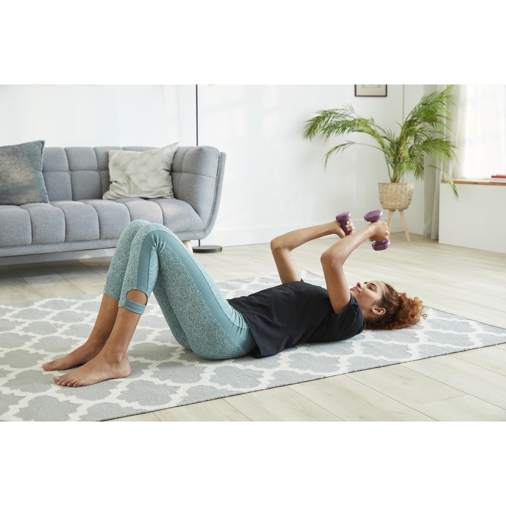 Mô tả Bộ 2 tạ cầm tay 1,5 kg đỏ sẫm DECATHLON DOMYOS mã 8336572 - 2
