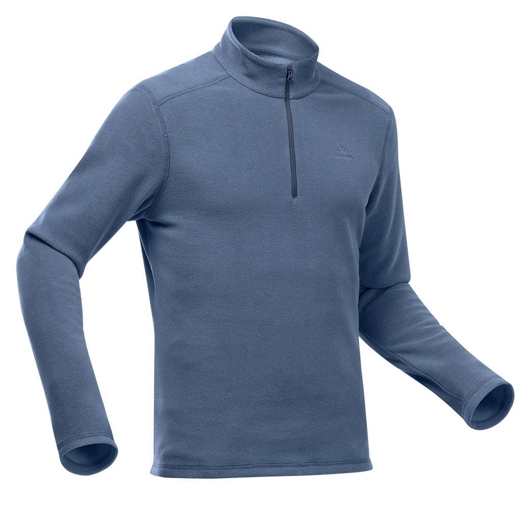 Mô tả Áo nỉ hiking giữ ấm mh100 cho nam DECATHLON quechua mã 8670150 - 6