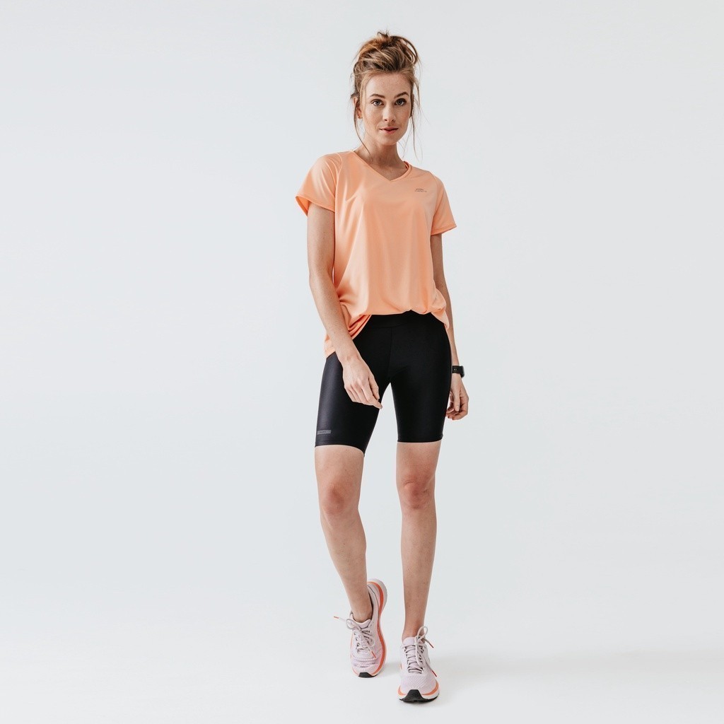 Mô tả Quần short bó chạy bộ run dry cho nữ đen DECATHLON kalenji mã 8553331 - 6
