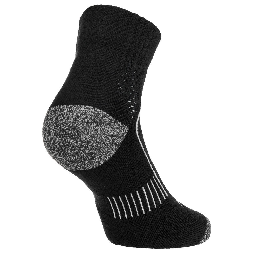 Mô tả Tất vớ thể thao cổ lửng rs 900 đen trắng gói 3 đôi DECATHLON artengo mã 8522790 - 2