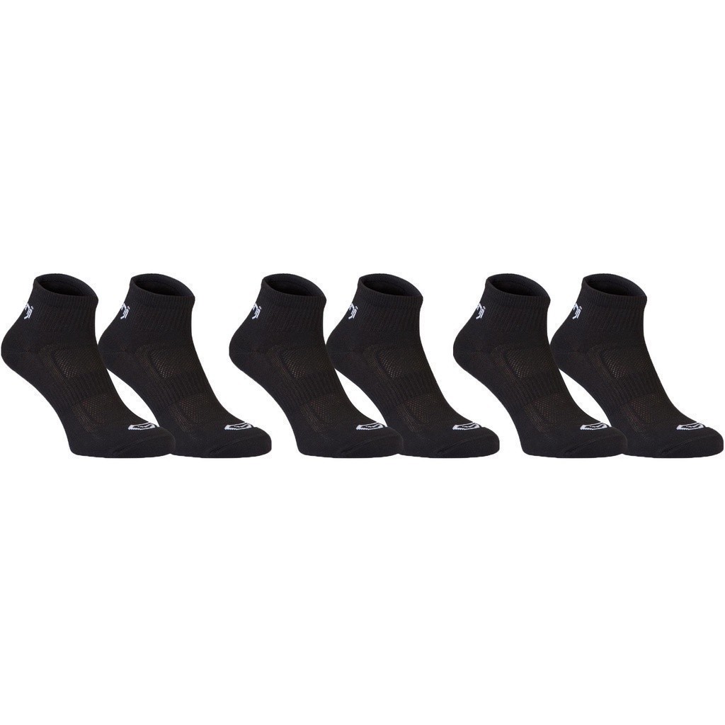 Mô tả Tất vớ chạy bộ run 100 cho người lớn đen gói 3 đôi DECATHLON kiprun mã 8296178 - 5