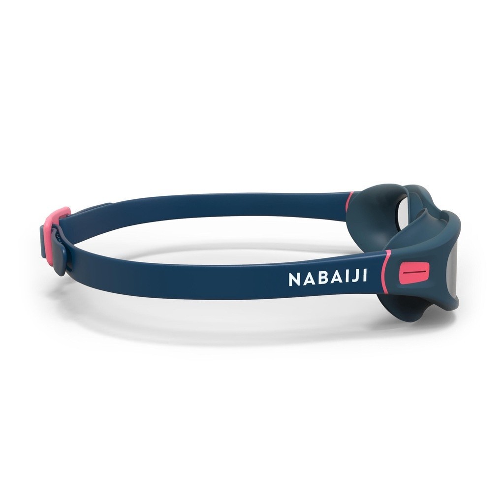 Mô tả Kính bơi tròng kính trong suốt soft 100 cỡ l xanh dương hồng DECATHLON NABAIJI mã 8616770 - 1