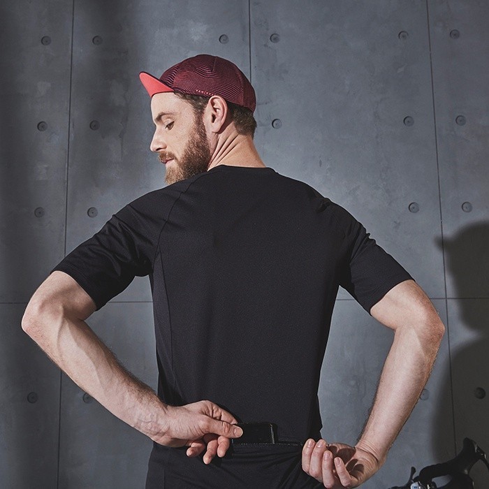 Mô tả Áo jersey ngắn tay đạp xe đường trường essential cho nam đen DECATHLON triban mã 8569821 - 5
