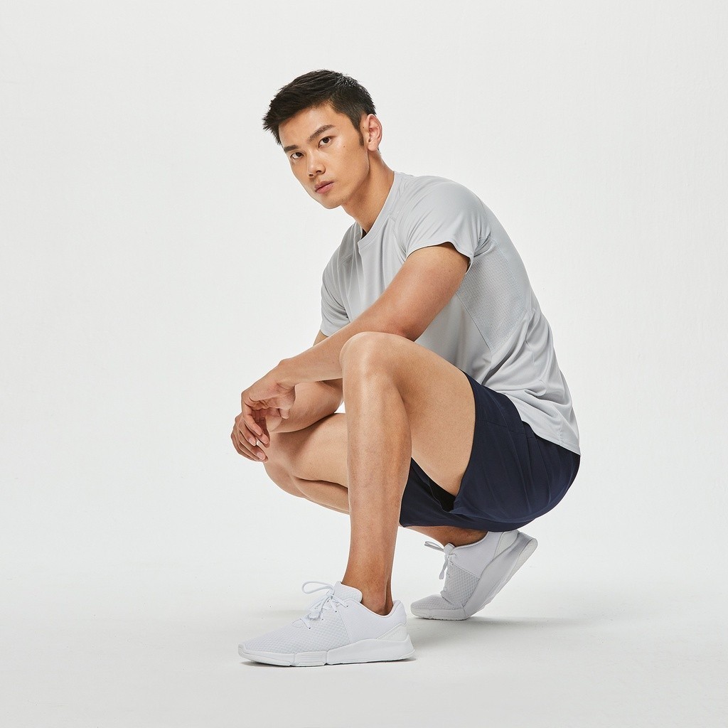 Mô tả Quần short tập fitness fst 100 cho nam xanh navy DECATHLON DOMYOS mã 8529981 - 7