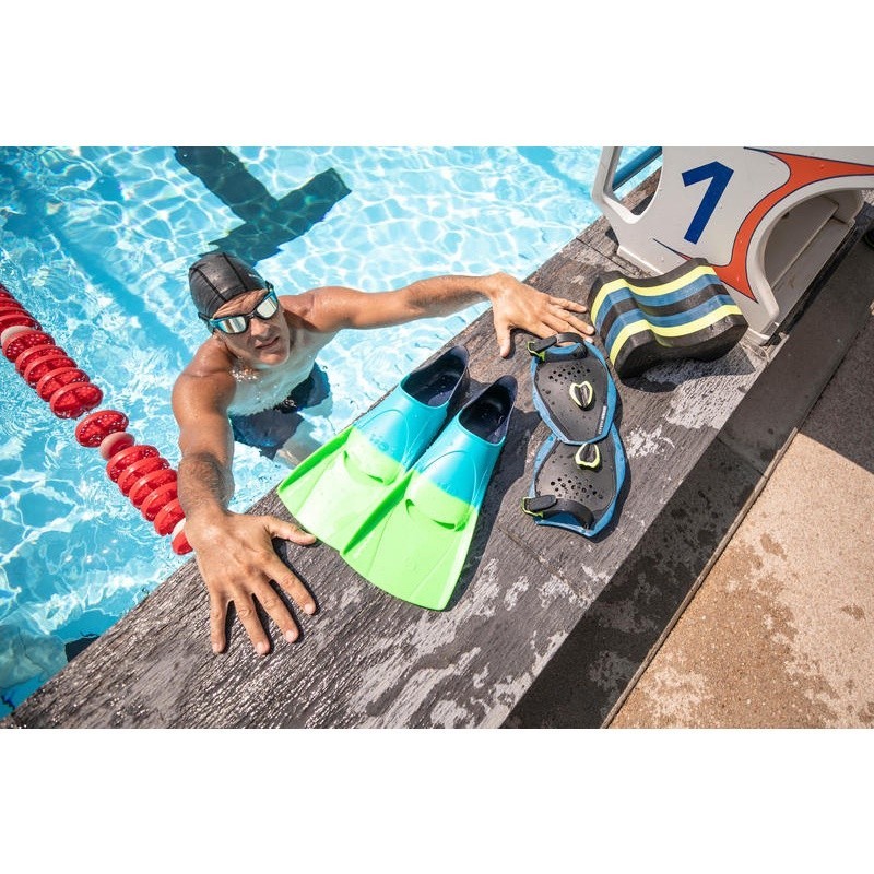 Mô tả Tay quạt bơi quick'in 500 cỡ s đen vàng DECATHLON NABAIJI mã 8574309 - 7