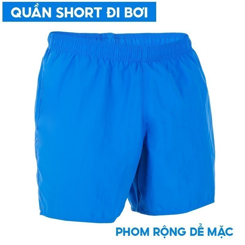 Mô tả Quần bơi nam DECATHLON b free kháng clo xanh dương 8388075 - 2