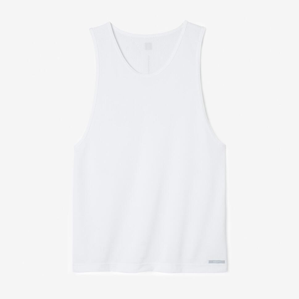 Mô tả Áo thun thể thao tank top nam run dry kalenji chuyên chạy bộ, nhanh khô trắng - 3