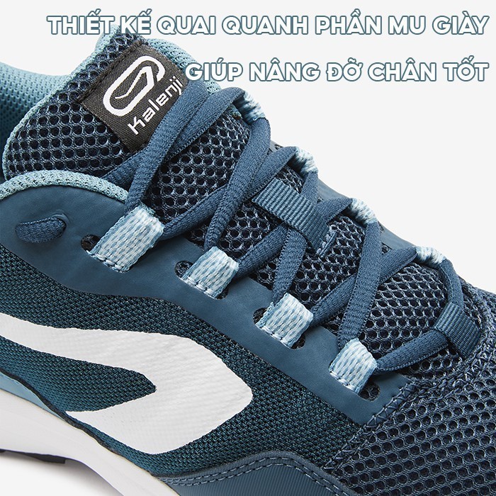 Mô tả Giày thể thao cho nam DECATHLON kalenji run active màu xanh lá cây - 1
