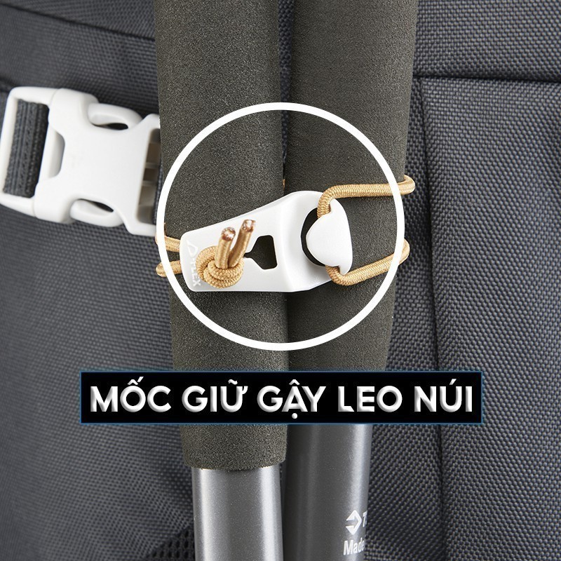 Mô tả Balo thể thao leo núi, dã ngoại quechua nh100 30 lít đen - 7