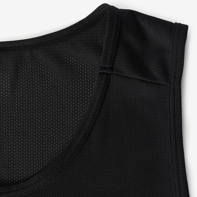 Mô tả Áo thun thể thao tank top nam run dry DECATHLON chuyên chạy bộ, nhanh khô đen - 5