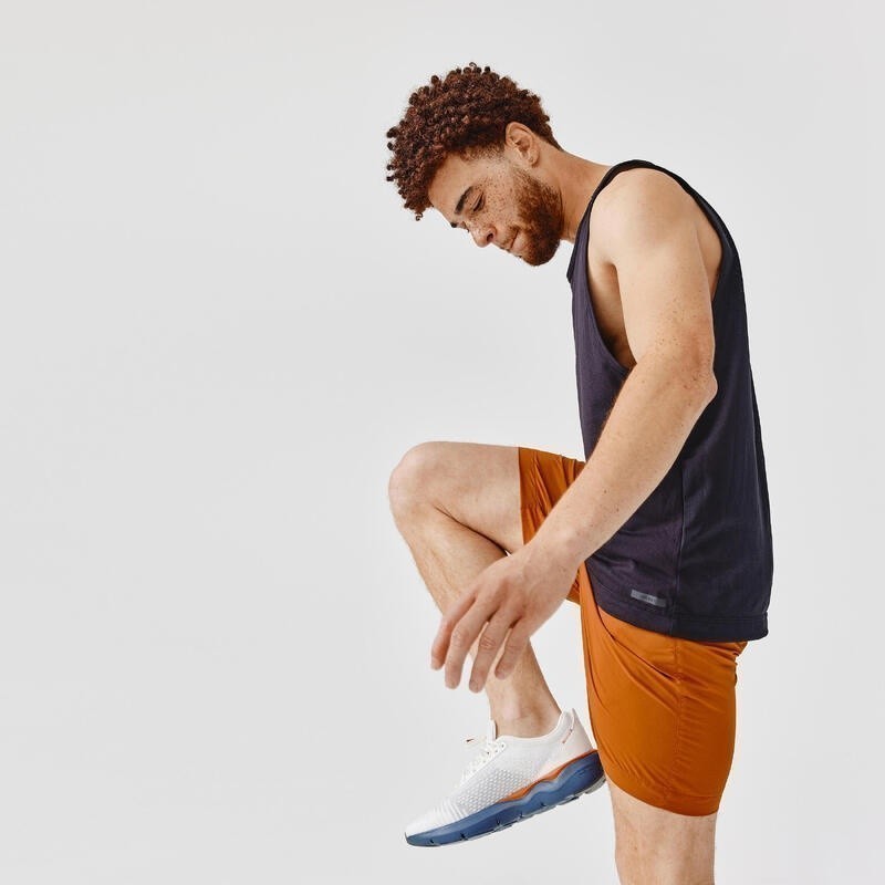 Mô tả Áo thun thể thao tank top nam run dry DECATHLON chuyên chạy bộ, nhanh khô đen - 7