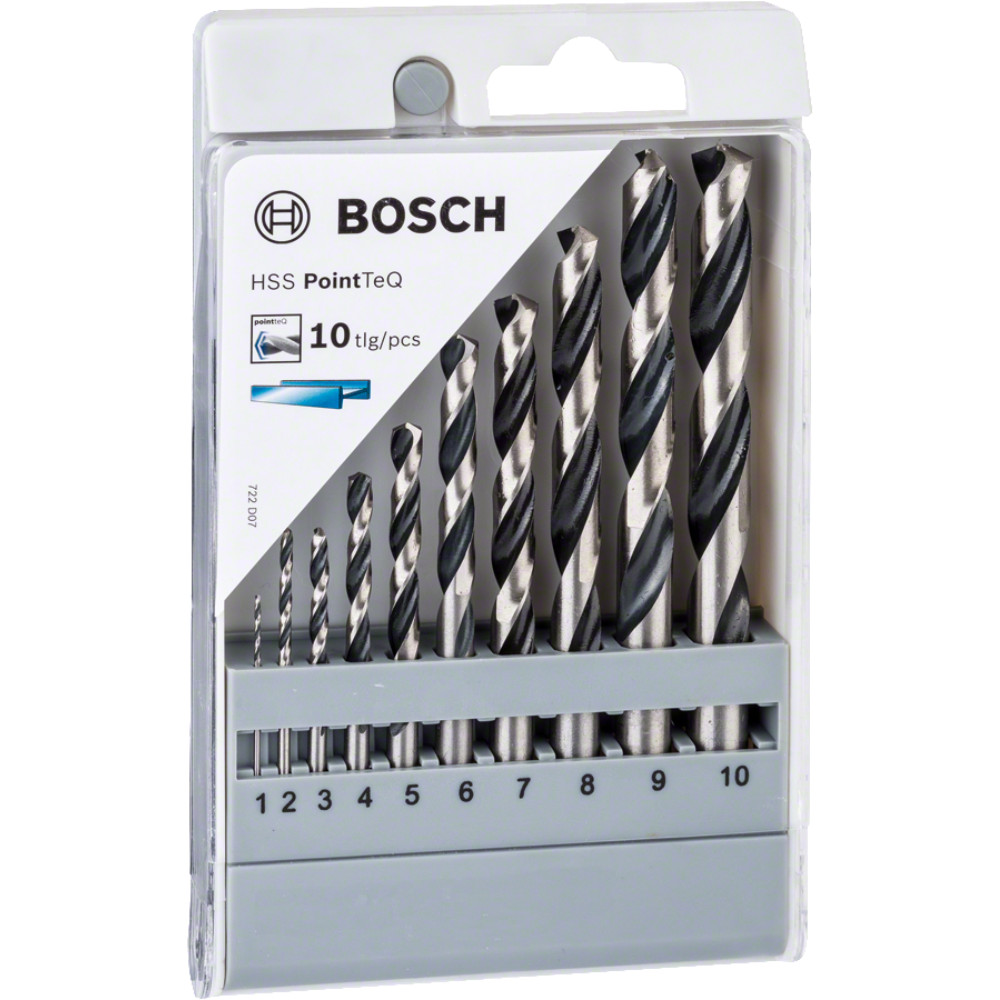Mô tả Bộ mũi khoan Bosch HSS PointTeQ chống ăn mòn - 3