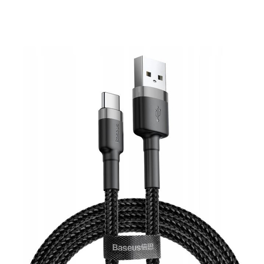 Mô tả Cáp sạc Baseus Cafule USB to TypeC hỗ trợ truyền dữ liệu cho Android/15/15 ProMax/15 Pro/16pro/16promax (0.5m/1m/2m/3m) - 1