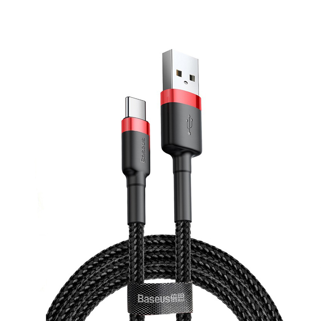 Mô tả Cáp sạc Baseus Cafule USB to TypeC hỗ trợ truyền dữ liệu cho Android/15/15 ProMax/15 Pro/16pro/16promax (0.5m/1m/2m/3m) - 2