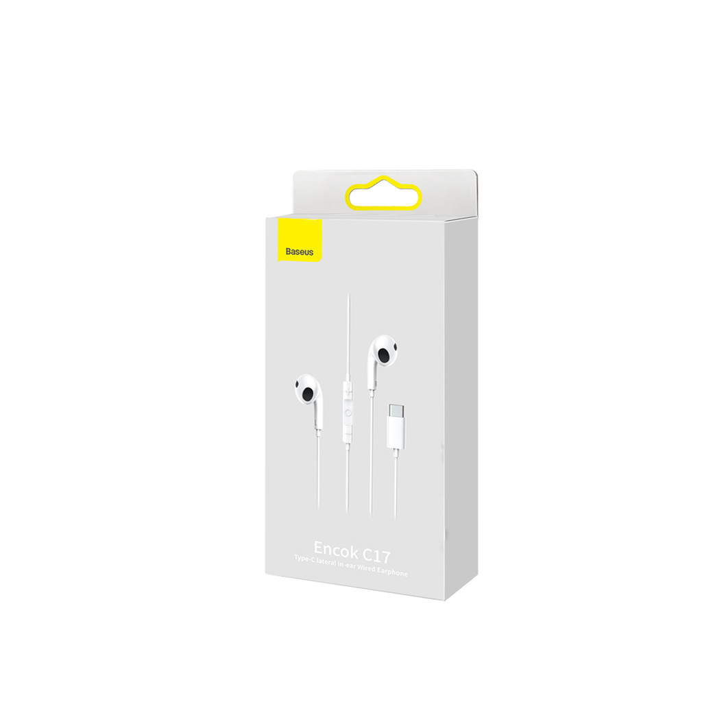 Mô tả Tai nghe có dây chân cắm Type-C Baseus Encok C17 tích hợp Micro dài 1.1M cho Android/Samsung/IP15pro/15promax/16pro - 3