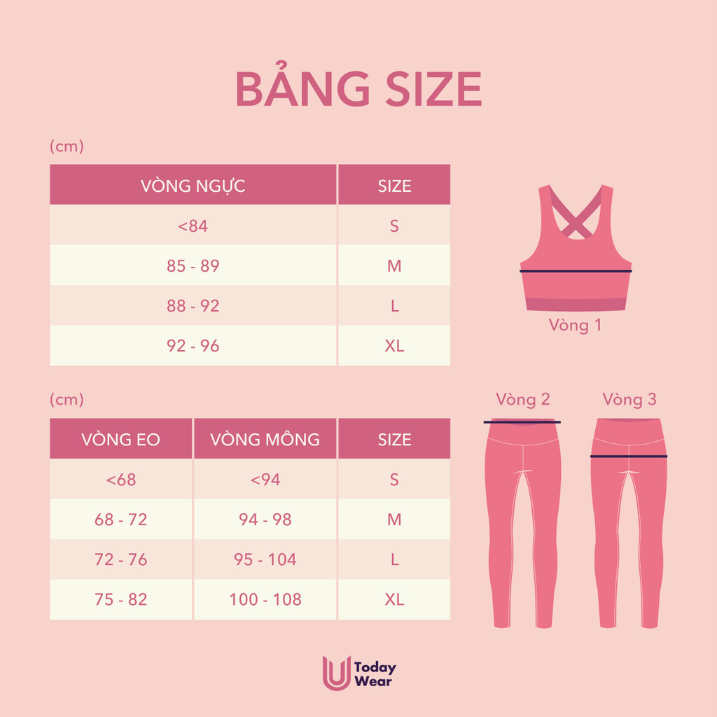 Mô tả Áo bra cổ yếm Mia Top Today U Wear hở lưng tập gym yoga sexy nâng đỡ vòng 1 - 5