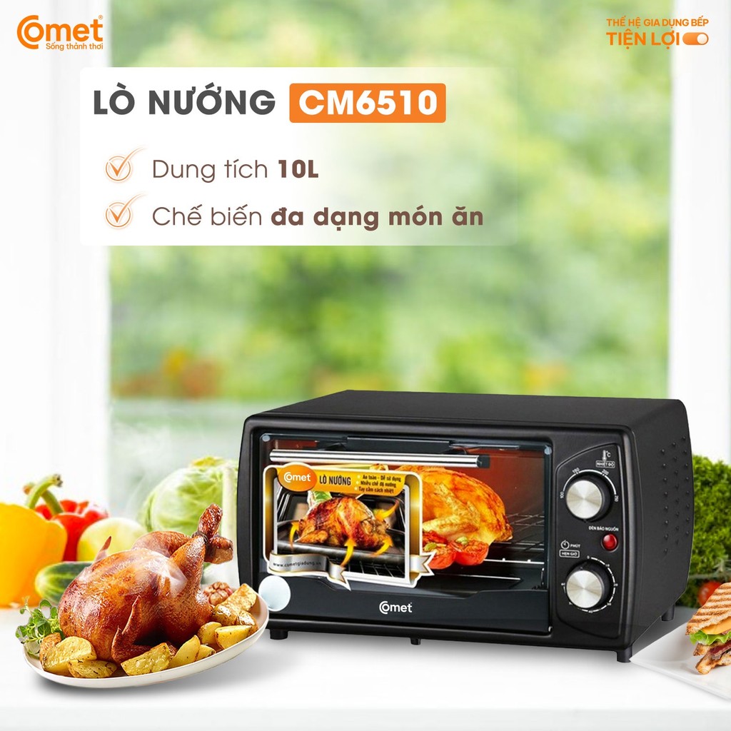 Mô tả Lò nướng điện 10L COMET - CM6510 - 2