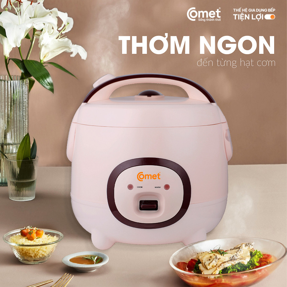 Mô tả Nồi cơm điện nắp gài 1,8L COMET - CM8007 - 2