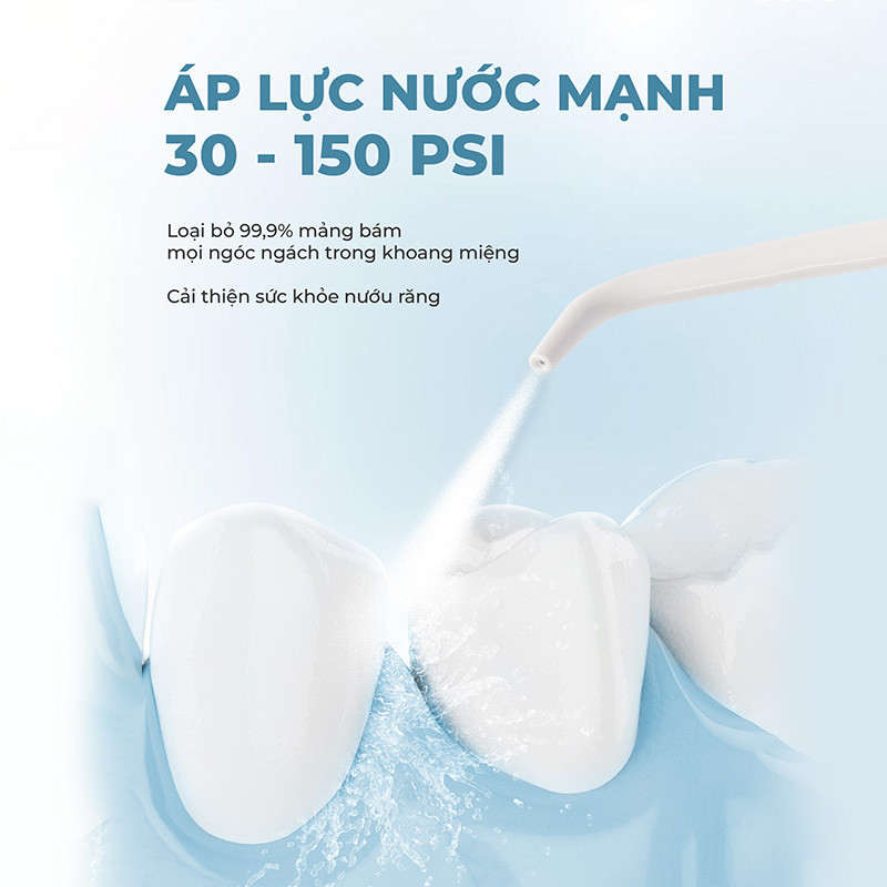 Mô tả Tăm nước Magic Eco Pro-82, 5 chế độ làm sạch, 6 đầu tăm thay thế, bảo hành 18 tháng - 4