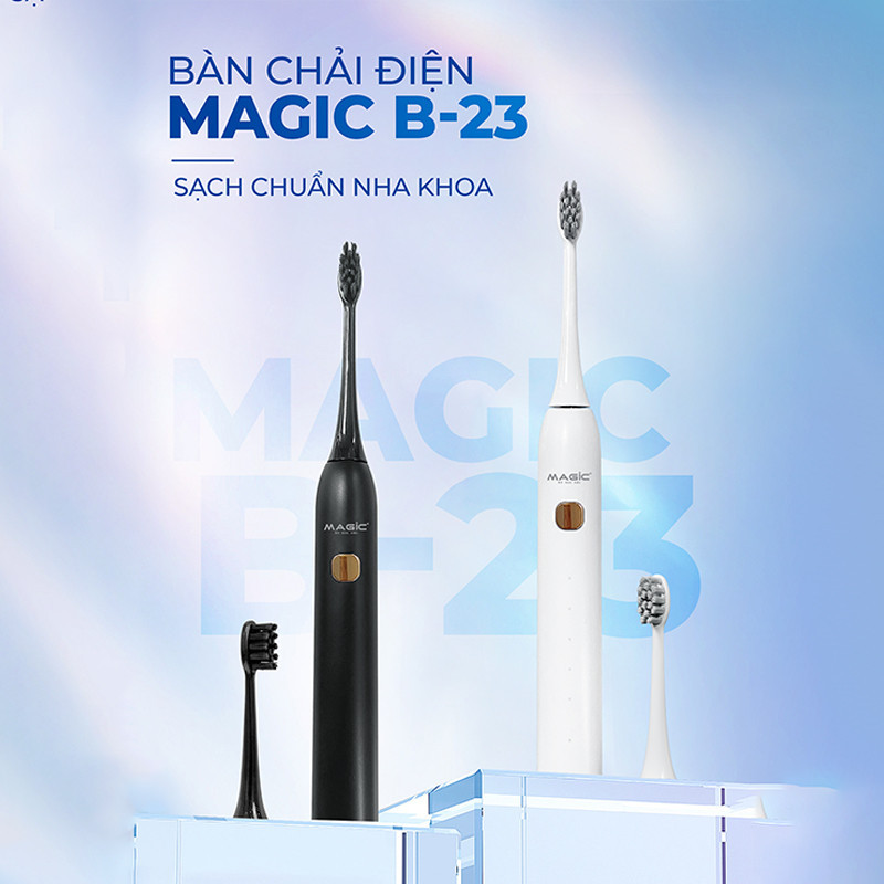 Mô tả Bàn chải điện Magic B-23, 5 chế độ, chăm sóc răng miệng toàn diện. - 1