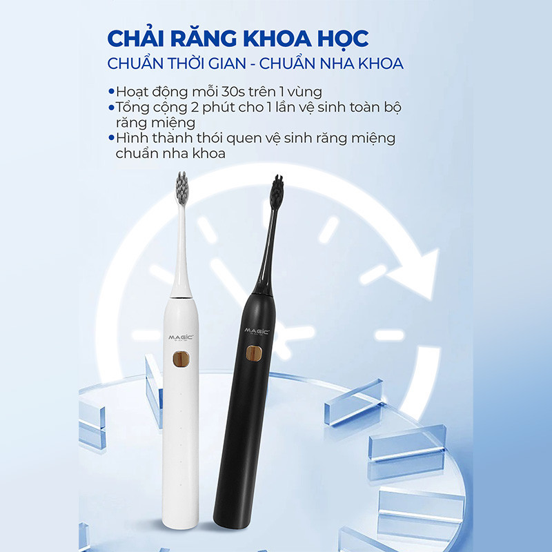 Mô tả Bàn chải điện Magic B-23, 5 chế độ, chăm sóc răng miệng toàn diện. - 5