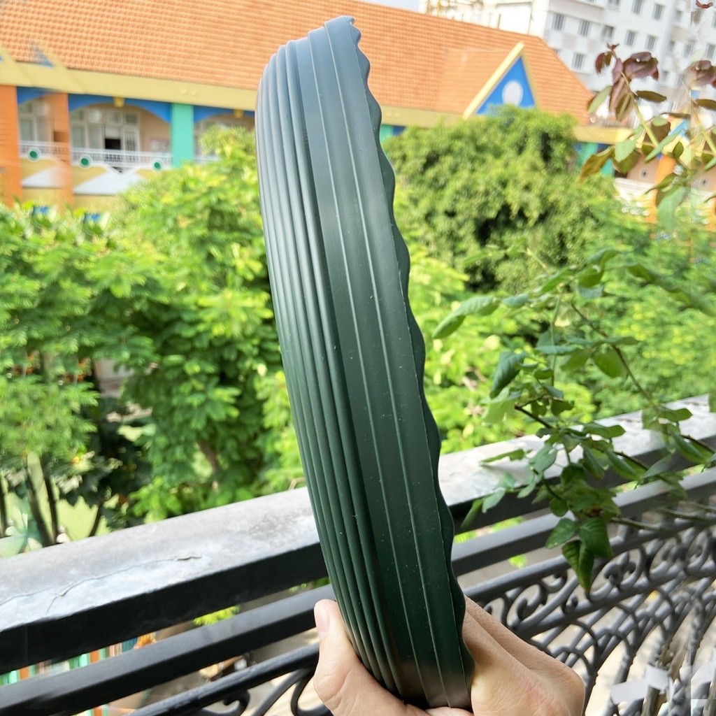 Mô tả Đĩa lót chậu nhựa trồng cây Monrovia chậu trồng cây, chậu cây cảnh mini, để bàn, treo ban công, treo tường, chính hãng - 11