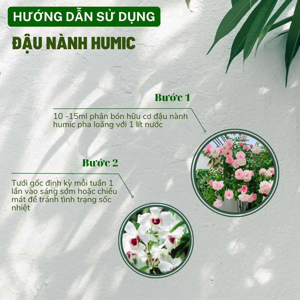 Mô tả Chế phẩm đậu nành humic hữu cơ DOCNEEM, giàu đạm, bổ sung trứng, chuối, kích mầm hoa hồng, rau sạch, cây cảnh, chai 1L - 4