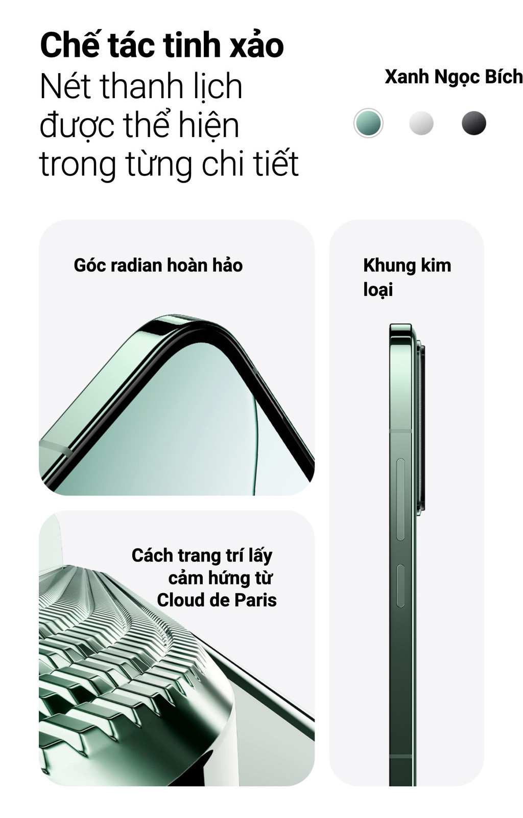 Mô tả Điện thoại thông minh Xiaomi 14 (12+256GB) | Màn hình 6.36" AMOLED 120Hz | Camera Leica | Ligh Fushion 900 | SD® 8Gen3 - 10