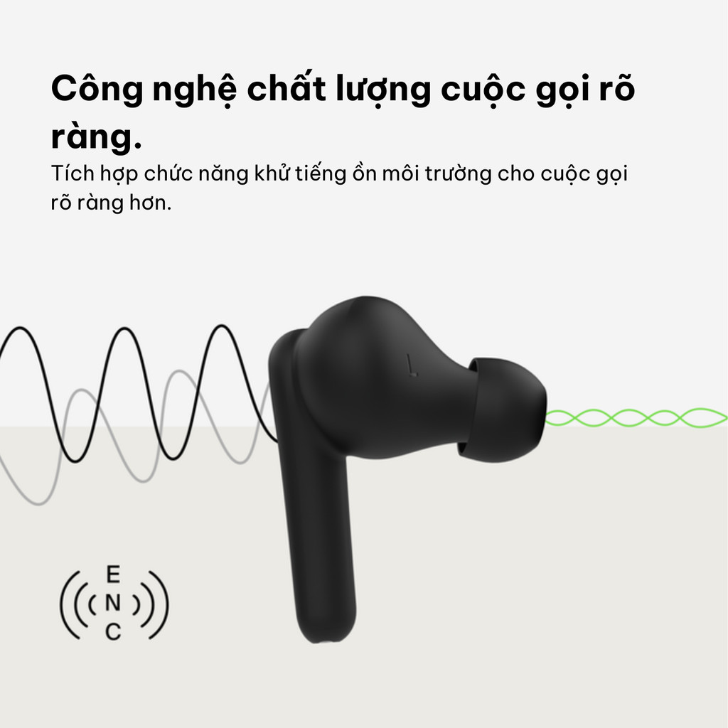 Mô tả Tai nghe Bluetooth không dây Belkin SoundForm Rhythm - 3
